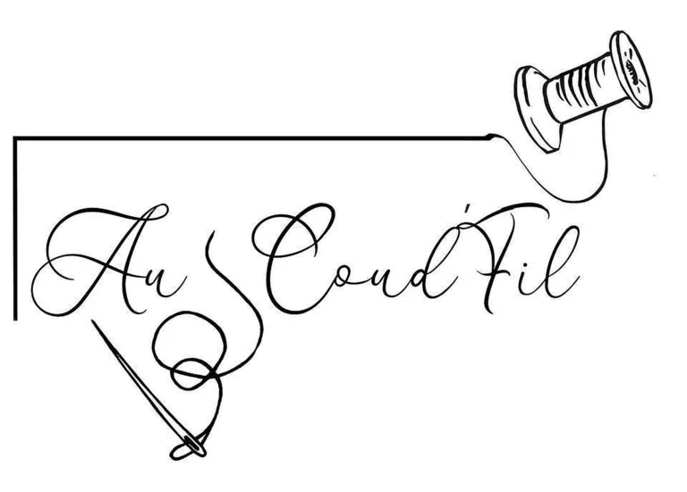 Logo Au coud’fil — Maude Golabek