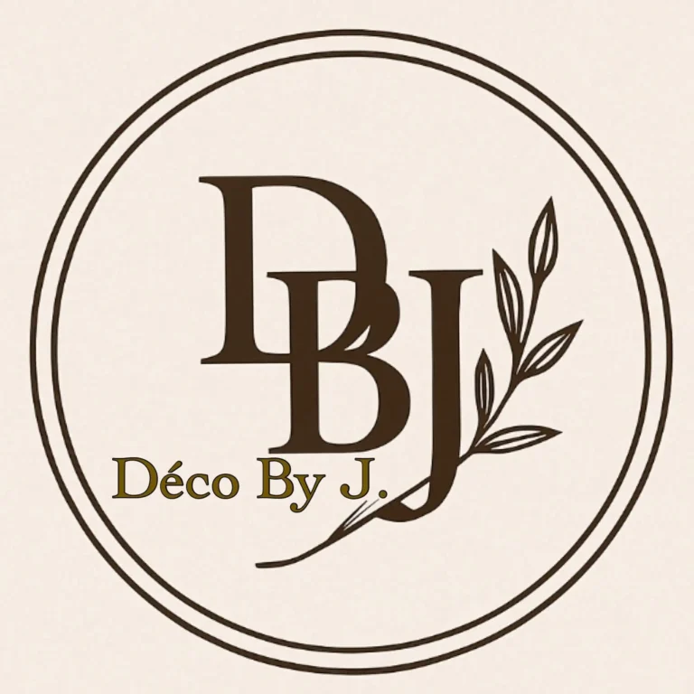 Logo Déco by J — Jessica Droogmans