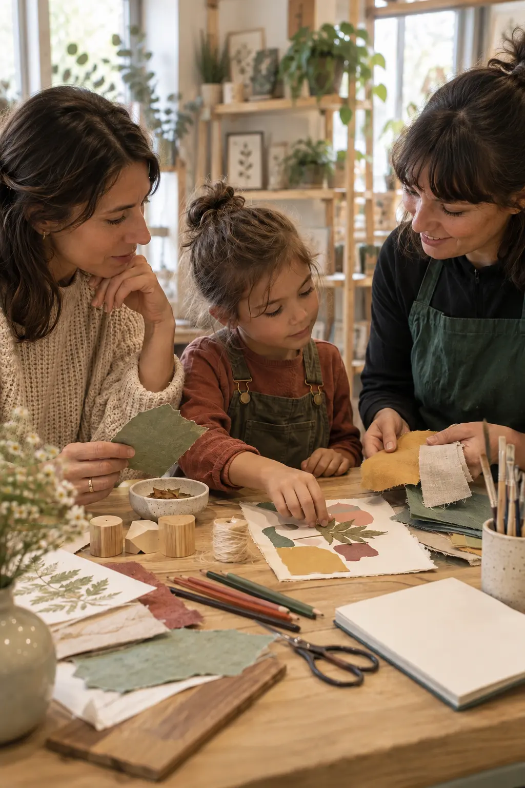 Création en cours dans un atelier LINIA