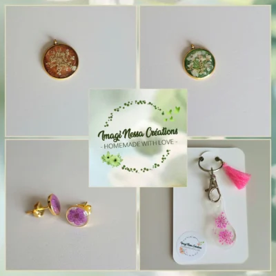 Création de bijoux et d’accessoires en résine