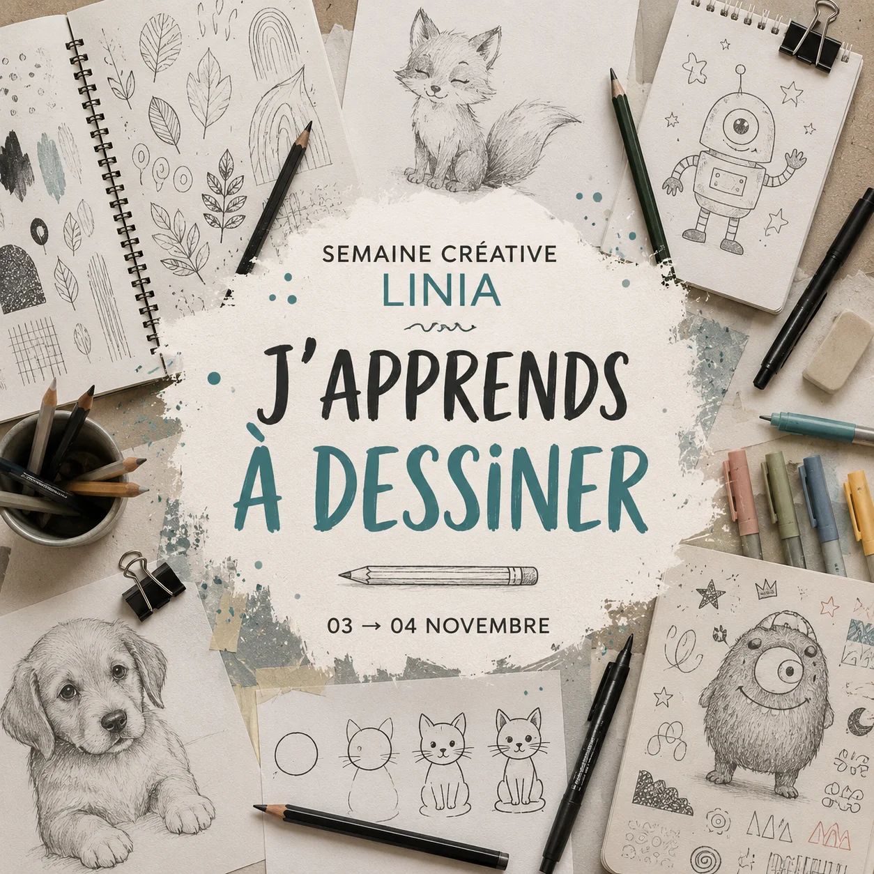 Carnet d’exploration graphique