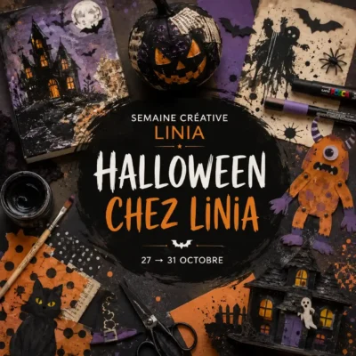 Halloween en techniques mixtes