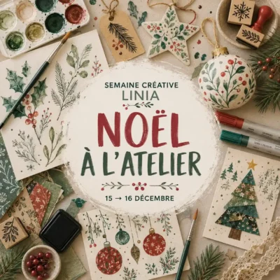 Aquarelle de Noël